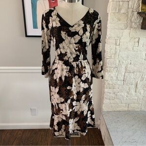 Vintage 2 Piece Set Y2K 90s Claudia Richard Skirt & Top Neutral Travel Sz Small